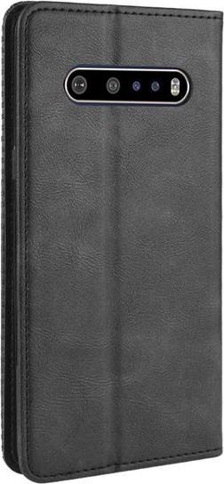 Produktbild MU Classic Retro Leder Bookcover Series (LG V60 ThinQ 5G)