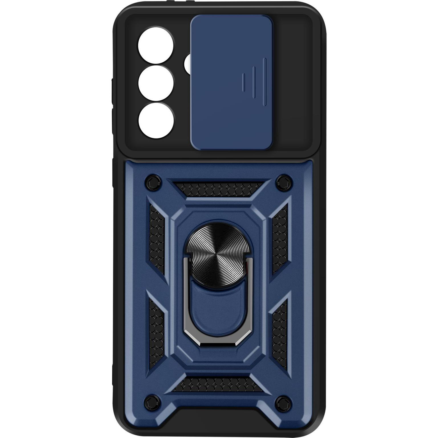 Mayaxess ProtectorRing Case (Samsung Galaxy A26), Smartphone Hülle, Blau