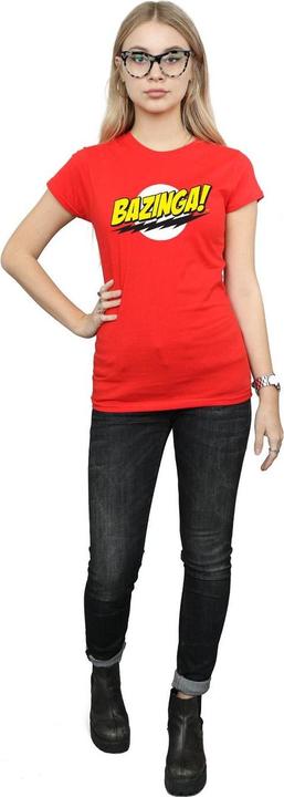 Immagine prodotto Dam Maglietta in cotone Bazinga Femme/Femme (M)