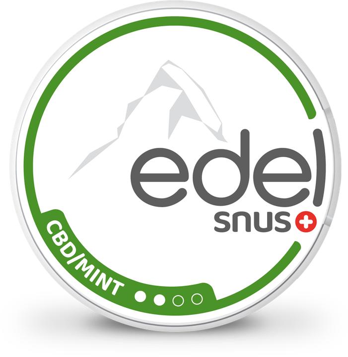 Produktbild Edelweiss CBD Mint (All White Slim) (CBD Snus)