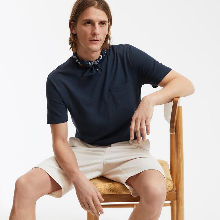 Immagine prodotto La Redoute Collections Maglietta con collo rotondo (S)