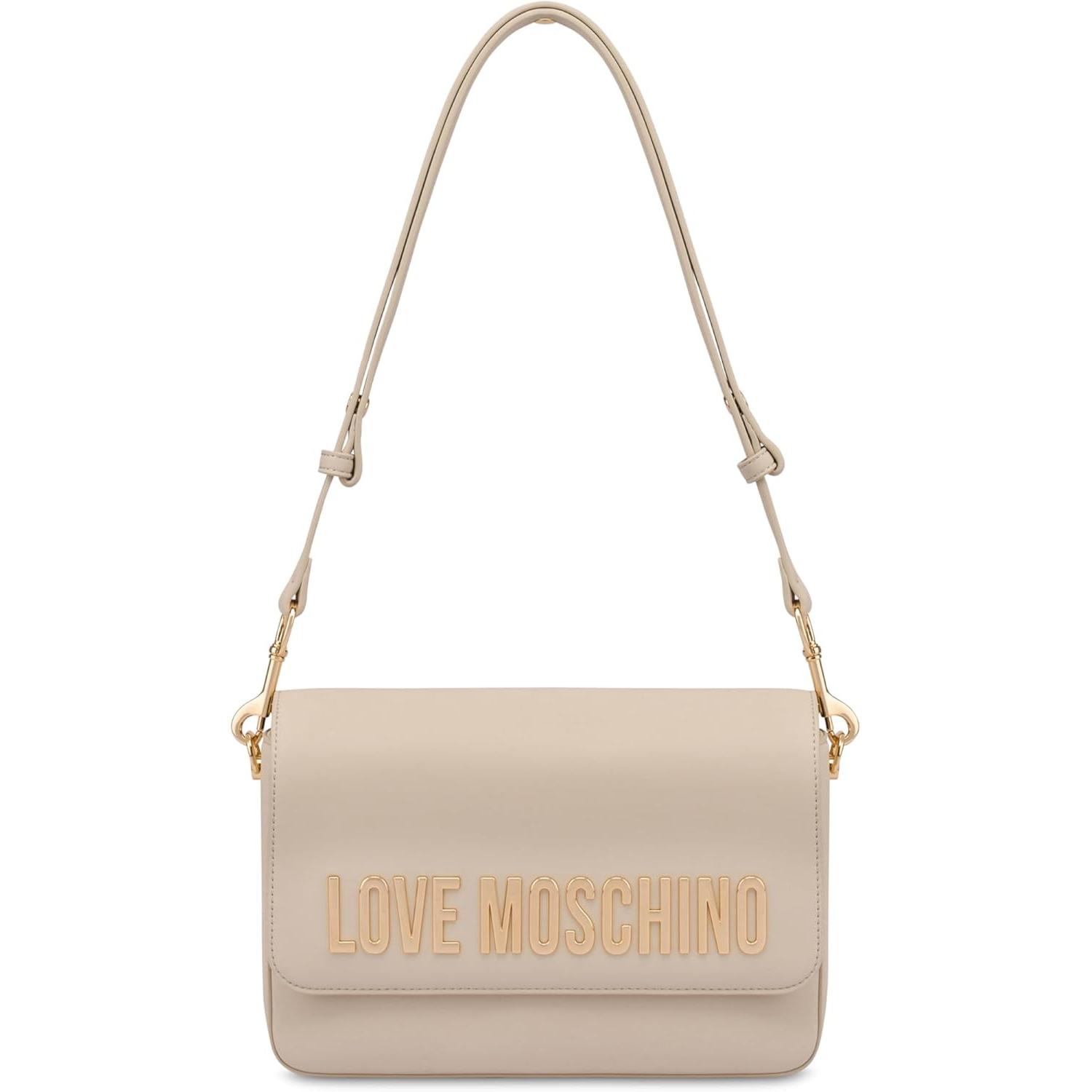 Love Moschino, Vrouwen, Handtas, Schultertasche für Damen, Wit