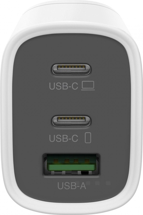 Produktbild GP Batteries GP GaN USB Schnelladeadapter 65W PD 2xUSB-C & 1xUSB-A weiss (65 W)