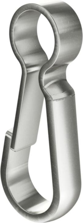 Actual product image BestaPac Karabinerhaken vernickelt 30mm