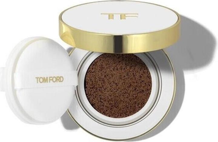 Productafbeelding Tom Ford Glow Tone Up Foundation Compact Gevuld (Diep brons, Markeerstift, 12 g)