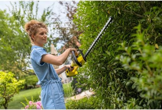 Actual product image Kärcher HGE 36-60 Battery cordless hedge trimmer (Rechargeable battery operated)