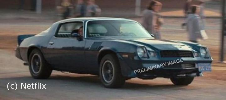 Actual product image Revell Stranger Things Chevy Camaro Z/28