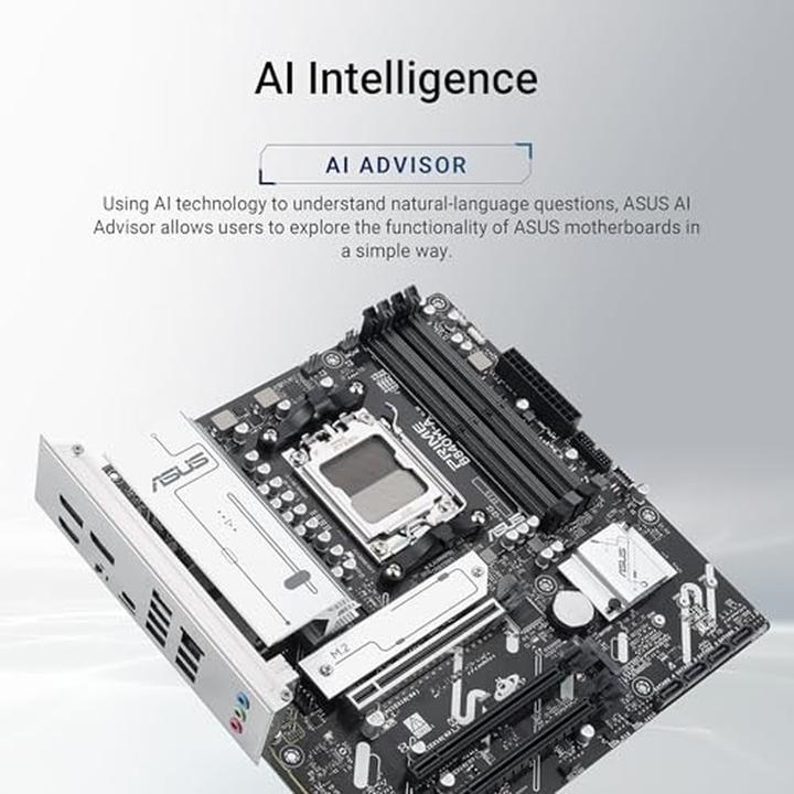 Actual product image ASUS PRIME B840M-A-CSM (AM5, AMD B840, mATX)