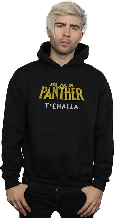 Image du produit - Sweat à capuche BLACK PANTHER AKA T'CHALLA - Homme (XL)