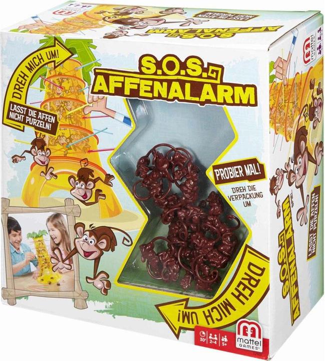 Produktbild Mattel Games S.O.S. Affenalarm (Deutsch, 2 - 4 Spieler)