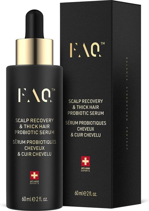 FAQ Scalp Recovery & Thick Hair Probiotic Serum mit Rotklee-Extrakt (60 ml)
