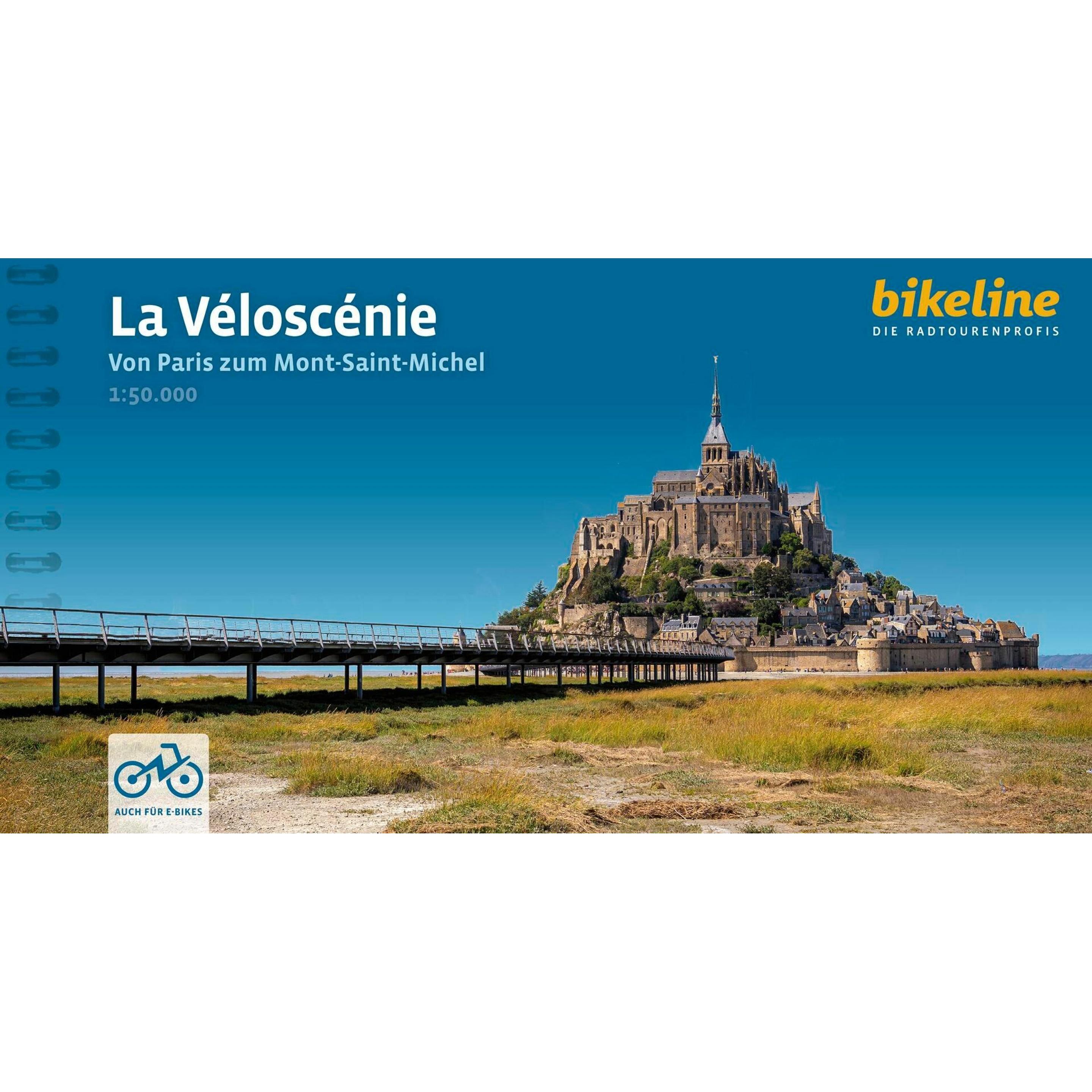 La Véloscénie, Landkarte