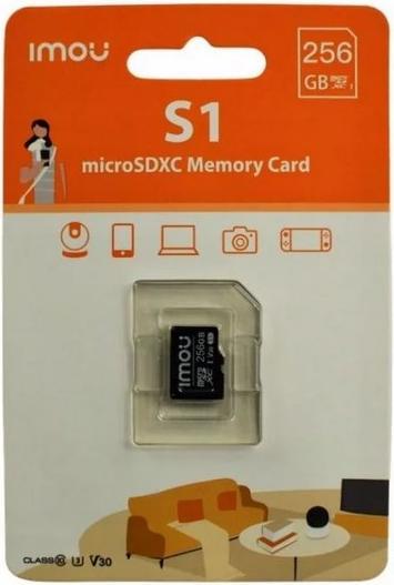 Image du produit Imou Carte mémoire microSD (UHS-I, SDHC, 10/U3/V30, 95/38) (256 Go, microSDXC, U3, UHS-I)
