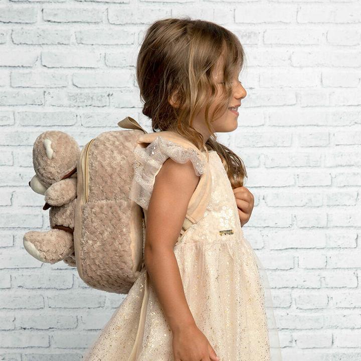 Produktbild Perletti Milly Bear backpack with plush toy 26cm