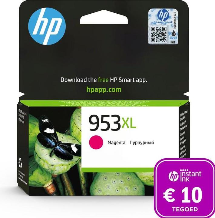 Produktbild HP 953XL - Inktcartridge Magenta + Instant Ink tegoed
