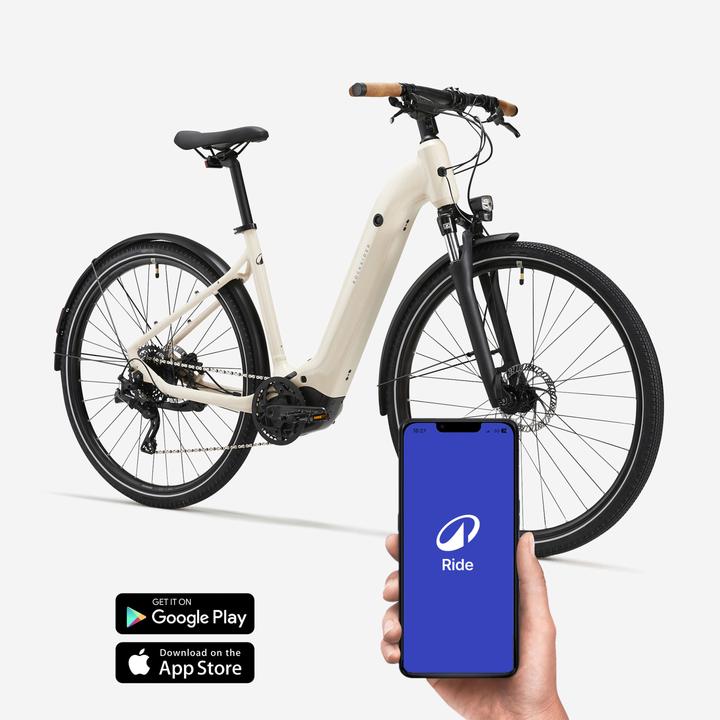 Immagine prodotto Rockrider E-Bike SUV Trekking 28 pollici e-actv 500 LF ingresso basso Yamaha beige