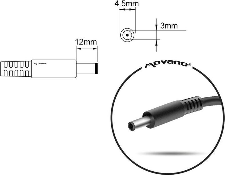 Image du produit Mitsu chargeur de notebook 19v 4.74a 4.5x3.0 pin - asus (90 W)