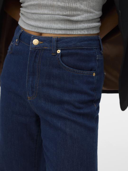 Actual product image Vero Moda VMTESSA Hohe Taille Weiter Beinschnitt Jeans Weit geschnitten (W26/L30)