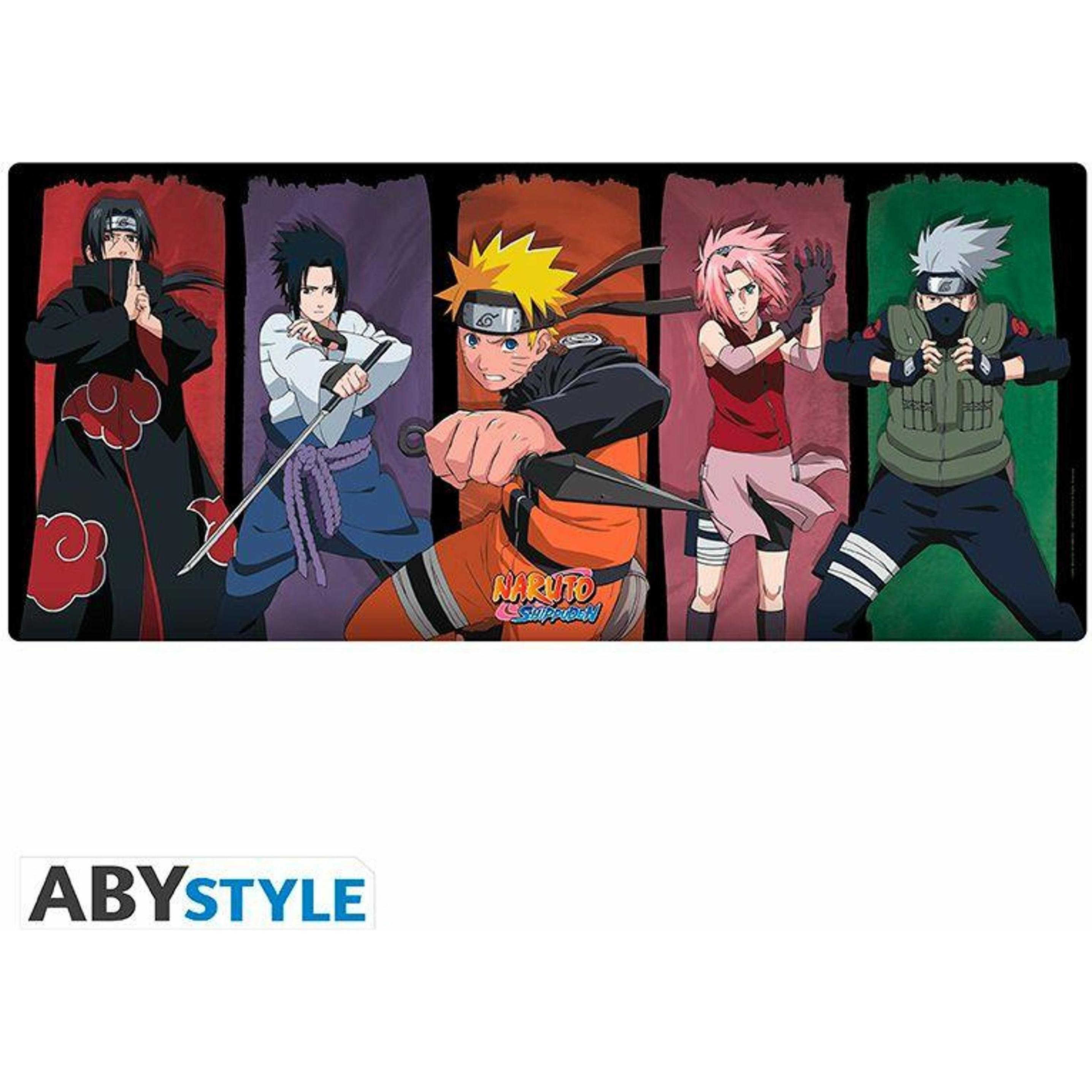 Abystyle Multicolore Naruto - Gruppo (Xxl), Tappetino Mouse,