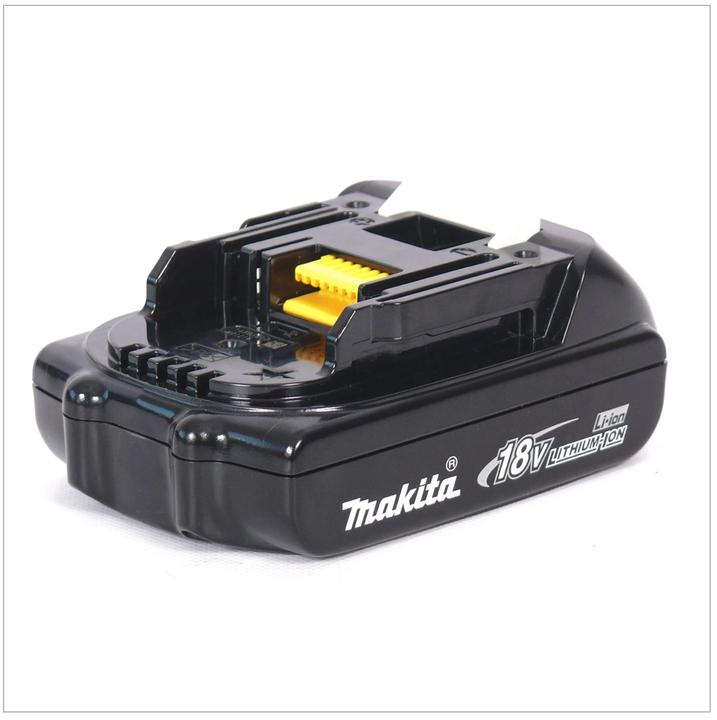 Actual product image Makita DGA 504 Y1J-D 18 V Li-Ion Cordless Angle Grinder 125 mm Brushless + MakPac Carry Case + 1x Ba (125 mm)