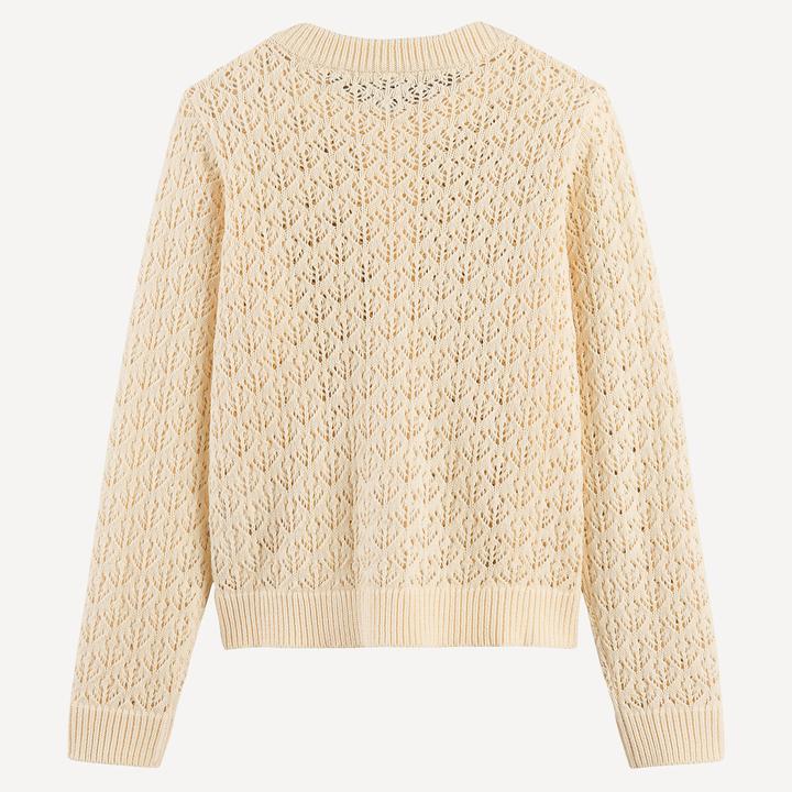 Produktbild La Redoute Collections Strickweste aus Pointelle (128)
