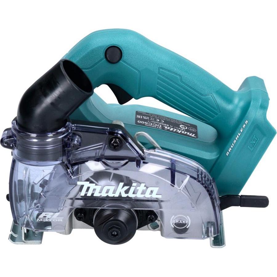 Makita, Schleifmaschine + Poliermaschine, DCC 500 T1J Akku Diamantschneider 18 V 125 mm Brushless + 1x Akku 5,0 Ah + Mak...