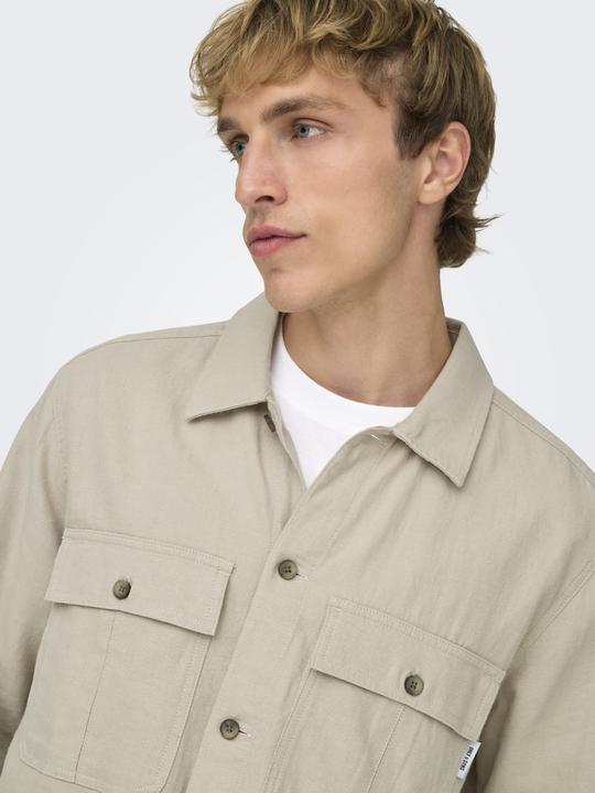 Immagine prodotto Only & Sons Camicia loose fit con colletto camicia camicia camicia camicia (S)