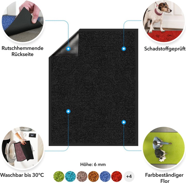 Actual product image Floordirekt Rhine (200 x 200 cm)