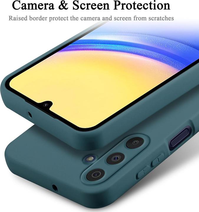 Produktbild Cadorabo Hülle für Samsung Galaxy A15 TPU im Liquid Schutz Silikon Design (Samsung Galaxy A15)