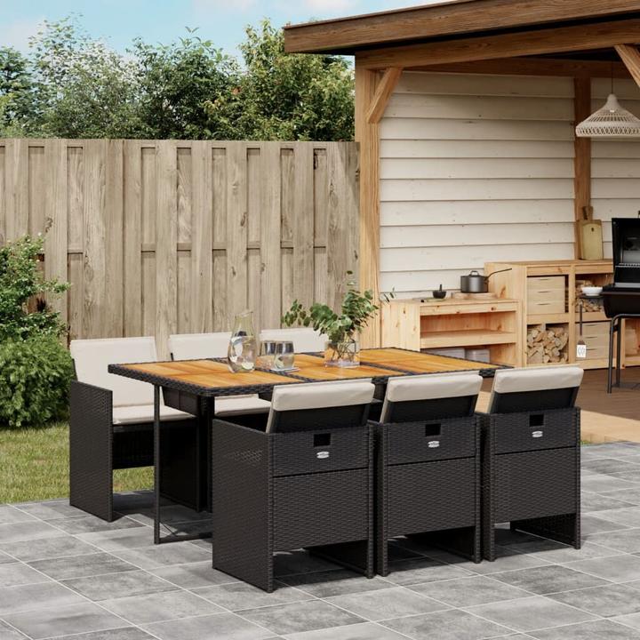 Produktbild vidaXL Garten Essgruppe (165 x 106 x 73 cm)