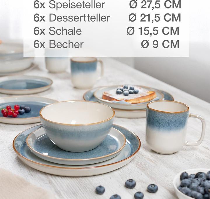 Produktbild Moritz & Moritz Geschirrset (24 Stk.)