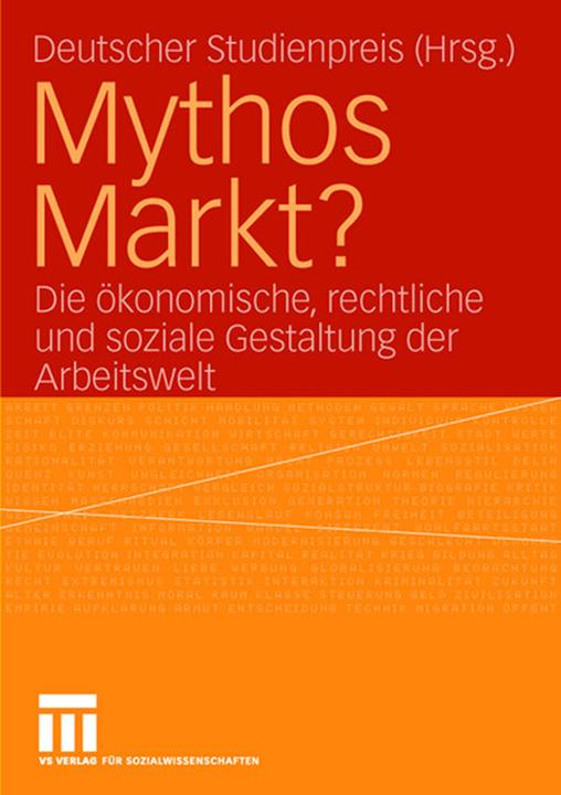 Produktbild Mythos Markt? (Deutsch, 2006)