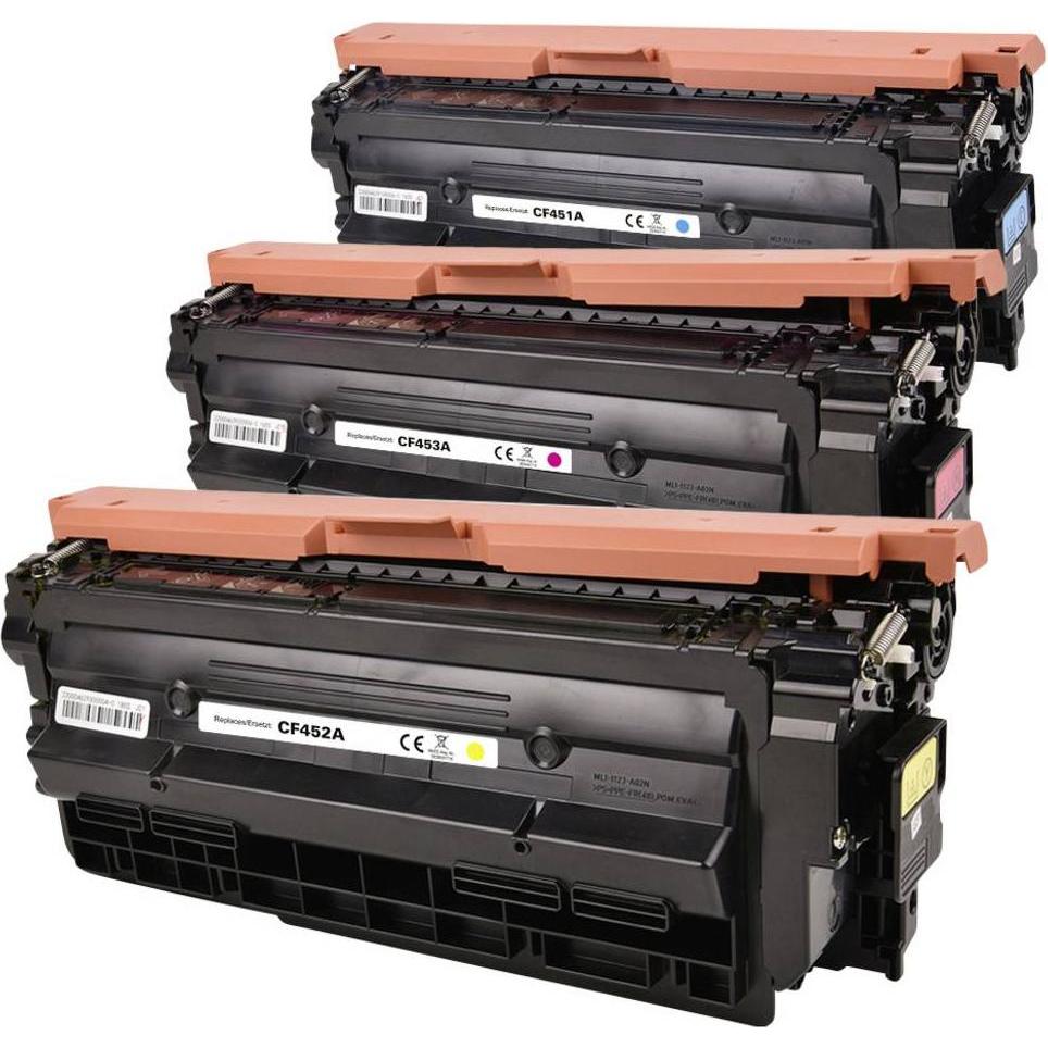 Renkforce, Toner, Toner ersetzt HP HP 201X, CF253XM Kompatibel Cyan, Magenta, Gelb 2300