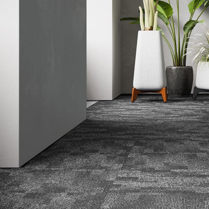 Produktbild Floordirekt Teppichfliese SantoGrau 76, 50 x 50 cm (50 x 50 cm)