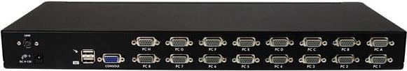 Actual product image StarTech 16 Port 1U USB VGA KVM Switch