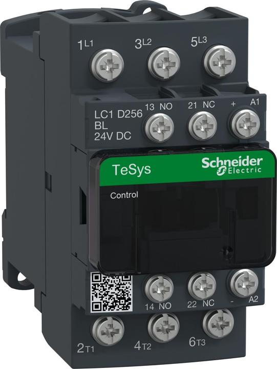 Actual product image Schneider Electric Power contactor, 3p+1S+1Ö, LC1D256BL