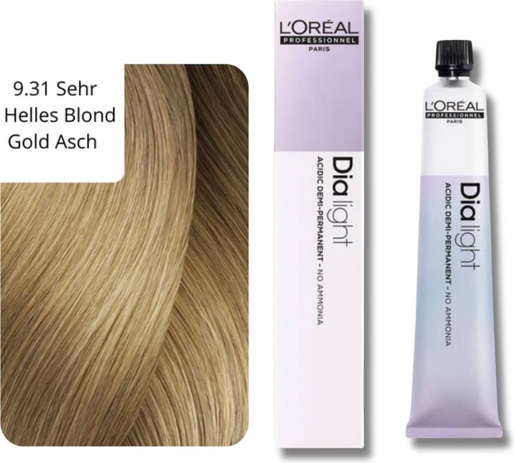 Image du produit L'Oréal Professionnel Dia Light (9.31 milk-shake or platine)