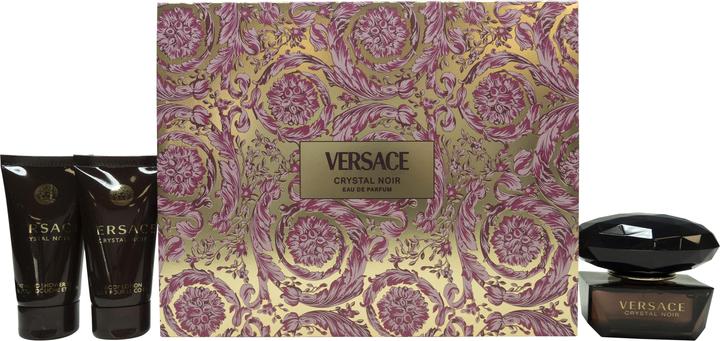 Image du produit Versace Crystal Noir Christmas 2024 Eau de Parfum / BShower Gel / Body Lotion (Coffret de parfum)