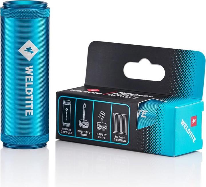 Actual product image Weldtite Unisex - Adult x Mending Kit, Black/White/Blue, One Size