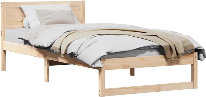 Actual product image vidaXL Bettgestell (90 x 200 cm)