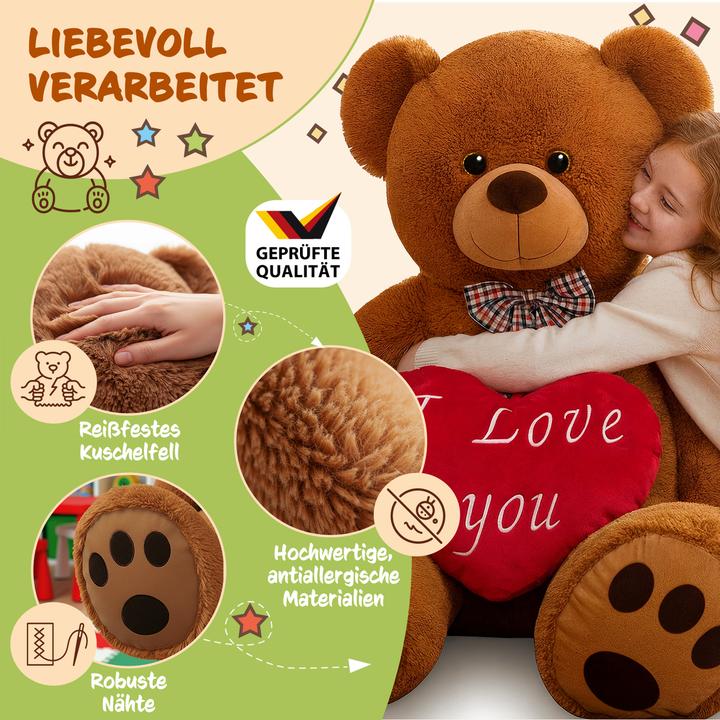Produktbild Monzana Teddybär (175 cm)