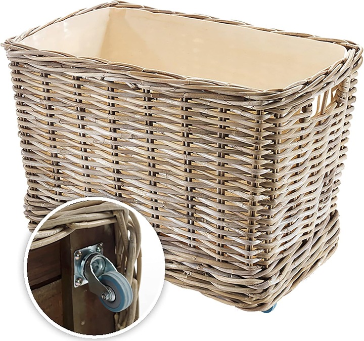 Actual product image Kobolo Kaminholzwagen mit Korb