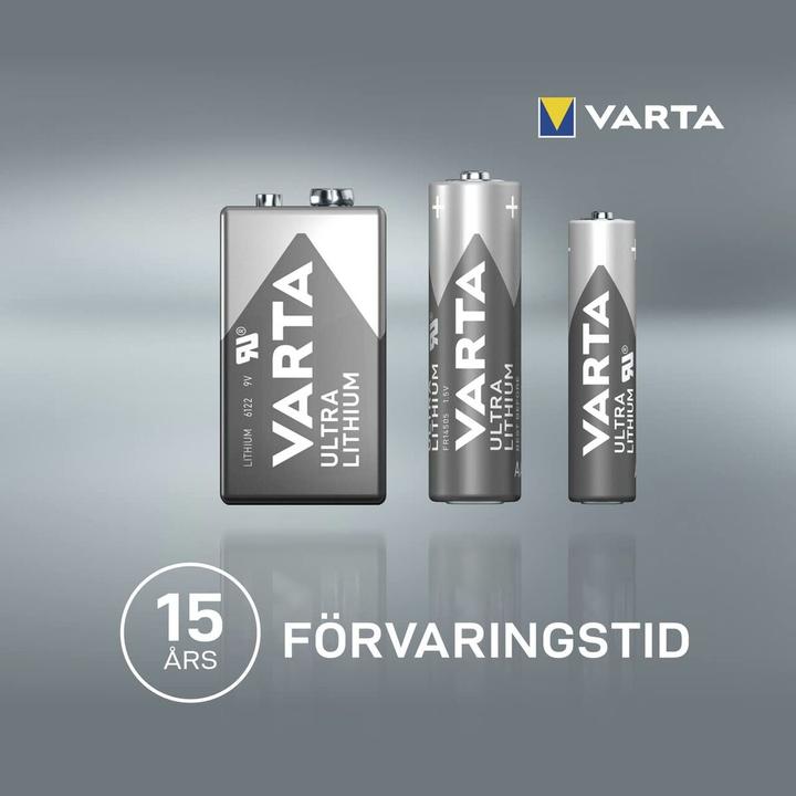 Produktbild Varta ULTRA Lithium (2 Stk., AAA / LR03 / Micro / R03 / AM4 / MN2400 / KR03, 1100 mAh)