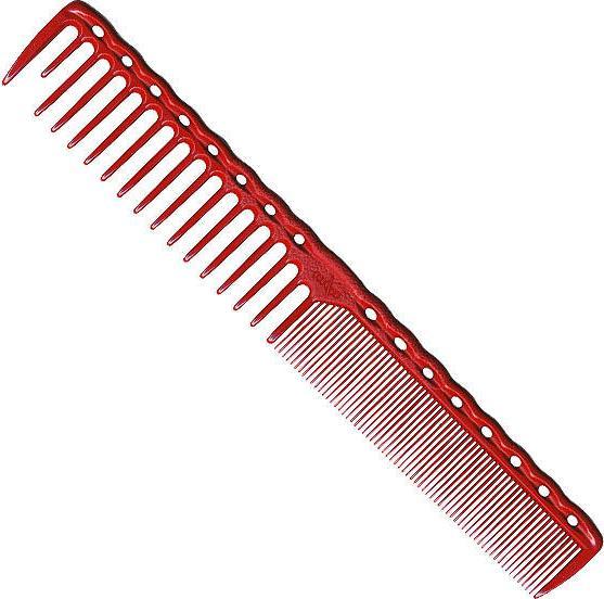 Actual product image Y.S. Park Y.S. Cutting comb No. 332 red