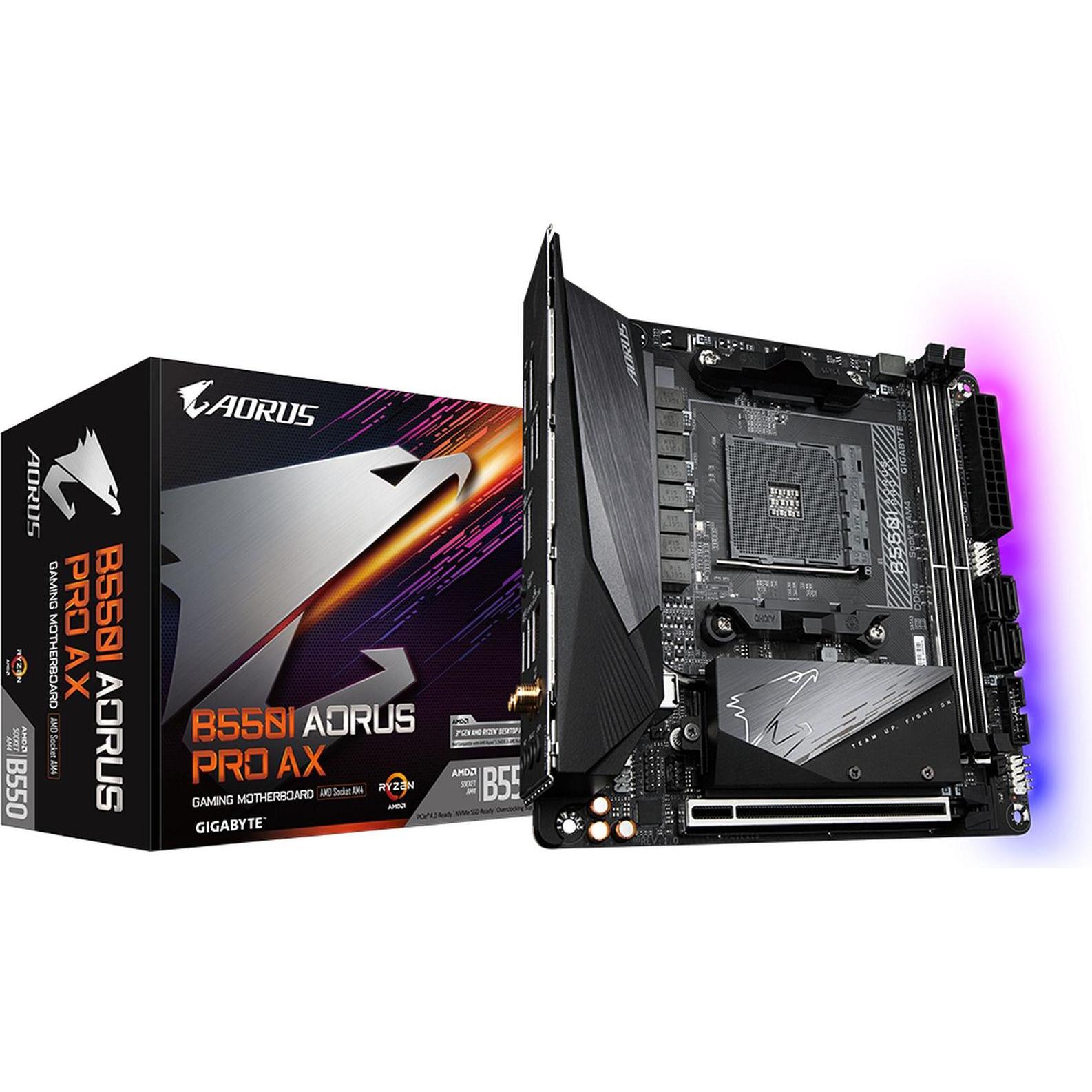 Gigabyte B550I Aorus Pro AX (AM4, AMD B550, Mini-ITX), Mainboard