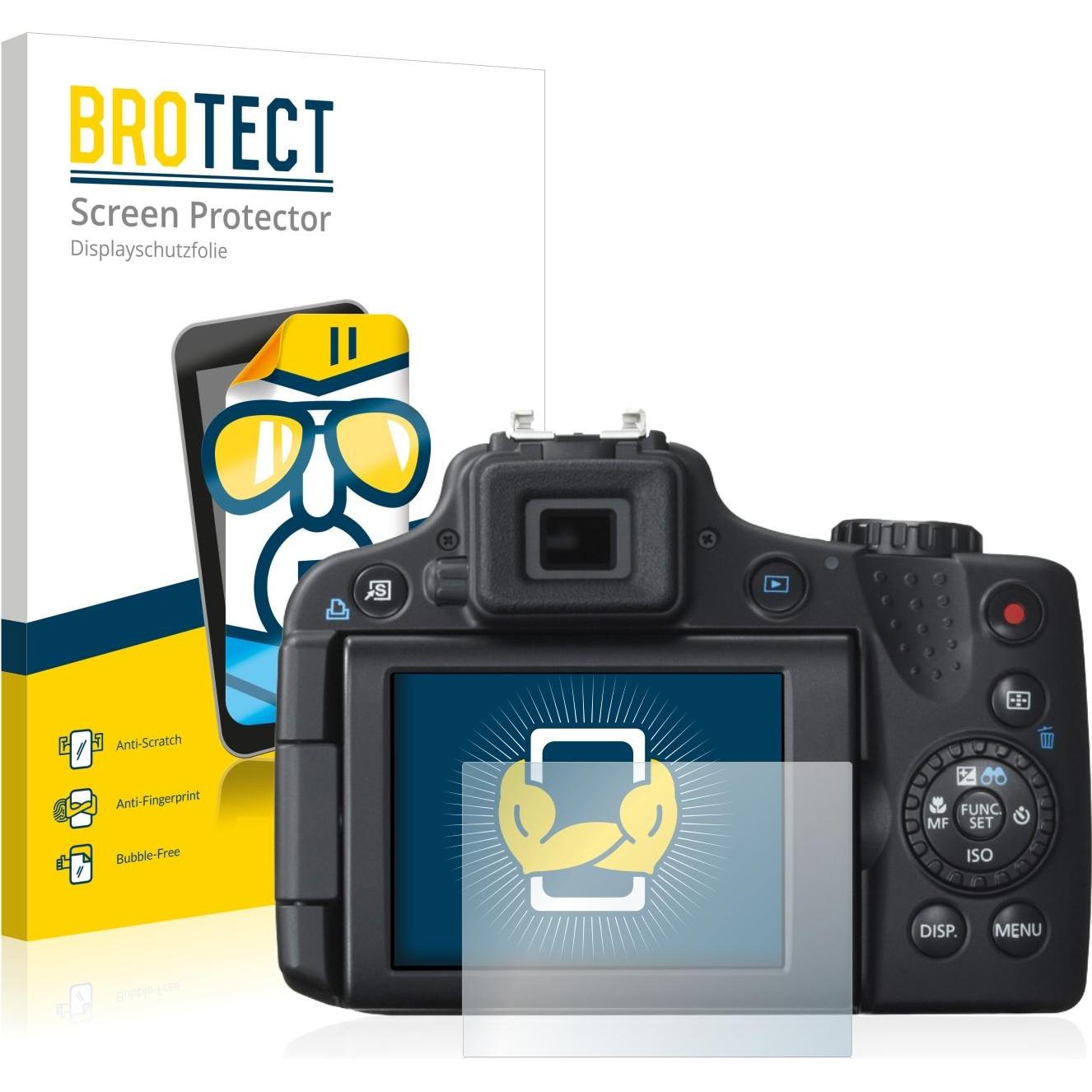 Thumbnail - BROTECT Schutzfolie Displayschutz Klar (Displayschutz, powershot sx50 hs), Kameraschutz, Transparent