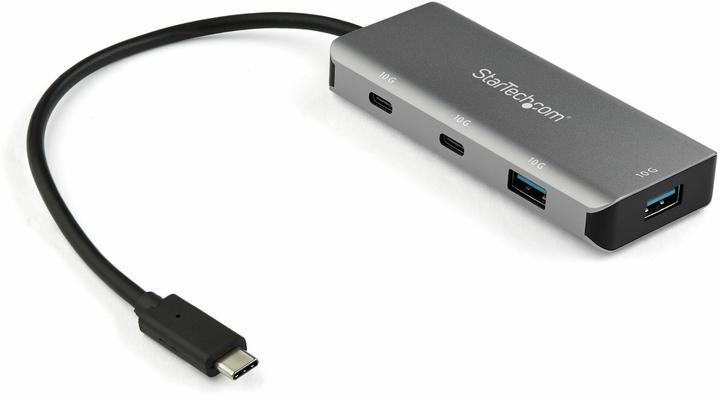 Produktbild StarTech HUB USB 2x USB-C + 2x USB-A 3.2 Gen2 (HB31C2A2CB) (USB-C, 4 Ports)