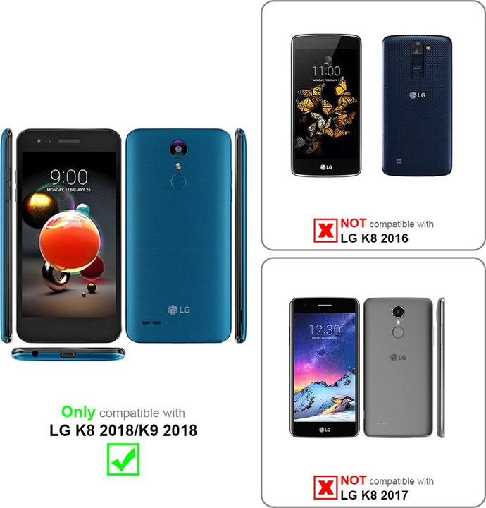Image du produit Cadorabo Couverture TPU Candy (Huawei Y9 (2018), LG K8 2018)