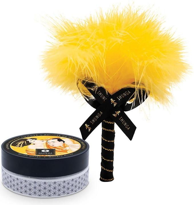 Image du produit Shunga Essbares Massagepulver-Set Mango