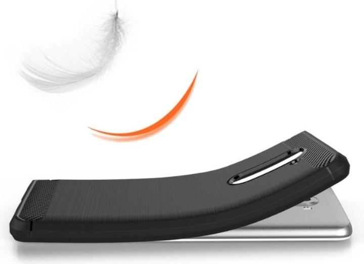 Immagine prodotto Screenguard Honor 6X Cover Carbon Brushed Soft TPU (Tassa 6X)